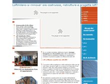 Tablet Screenshot of loftmilano.it